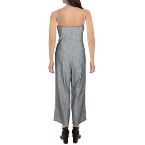 NWT LUCCA SQUARE NECK STRIPED JUMPSUIT - medium - Picture 2 of 4